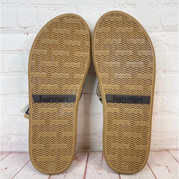 Hari Mari Scouts Woodland Brown Camo Flip Flops Sandals Mens Size 13 main image 7